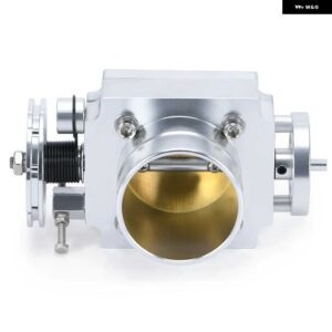 65MM スロットルボディ PER MANCE インテークマニホールド ビレット アルミ ハイフロー JR6965 - Silver