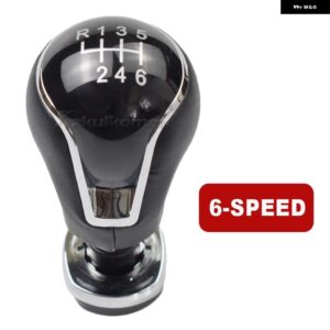 ABS レザーギアスティックシフトノブ ギアボックス レバースティックペンシート IBIZA IV 6J 2009-17 - R6- Speed