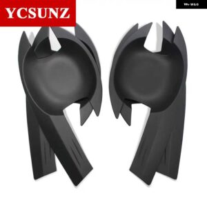 ABS ドアハンドル ボウルインサートカバー いすゞ DMAX D-MAX 2012-19 ピックアップ トラック - black