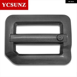 ABS 燃料 ガスタンク カバー VW AMAROK 2009-19 ダブルキャビン - Carbon Fiber