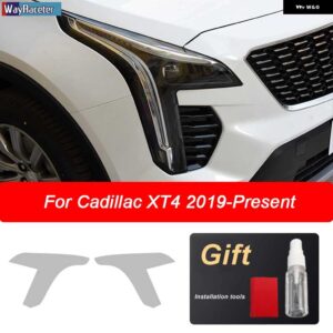 フロントライト クリア ステッカー ヘッドライト フィルム キャデラック XT4 XT5 XT6 CT4 CT5 CT6 XTS ATS エスカレード - XT4