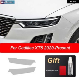 フロントライト クリア ステッカー ヘッドライト フィルム キャデラック XT4 XT5 XT6 CT4 CT5 CT6 XTS ATS エスカレード - XT6