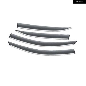 4X フロントガラス MG4 EV EH32 2022 2023 2024 自動車ディフレクターオーイングトリムサイドウィンドウ バイザー雨アイブロウガード - transparent