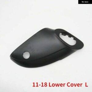 サイドドアミラー ガラスレンズウィンカー ランプ外側バックミラー ハウジング カバー フレーム VW トゥアレグ 2011-2018 - 11-18 Lower Cover L