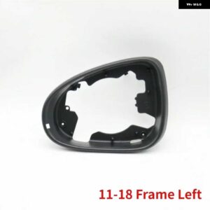 サイドドアミラー ガラスレンズウィンカー ランプ外側バックミラー ハウジング カバー フレーム VW トゥアレグ 2011-2018 - 11-18 Frame Left