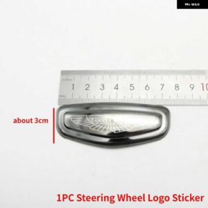 フロントグリル フードロゴ ステッカー ステアリング ホイールホイールキャップエンブレム デカール COOLRAY TUGELLA ATLAS PRO AZKARRA 2015-2022 - Steering Wheel Logo