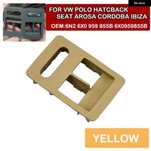 電動ウィンドウ コントロールスイッチ VW ポロハッチバック LUPO シート コルドバシート イビサ 6N2 6X0 959 855B 6X0959855B - Yellow Panel