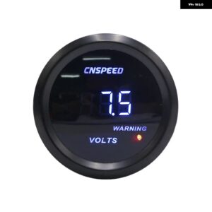 2インチ 52MM デジタルターボブーストゲージ PSI 水温油温油圧ゲージ電圧計タコメーター RPM ゲージ - Voltemeter