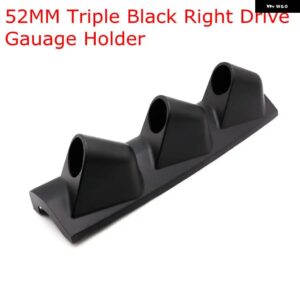 2インチ 52MM デジタルターボブーストゲージ PSI 水温油温油圧ゲージ電圧計タコメーター RPM ゲージ - Right drive holder