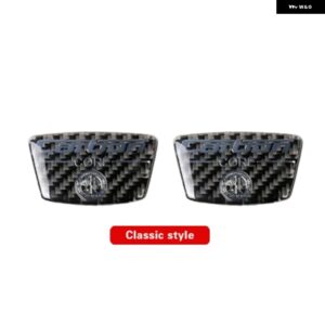 カーボンエンブレム B 列ドアバンパー ステッカー メルセデス W204 C クラス W205 W212 GLA C200 CLS W176 W177 - Classic style
