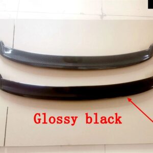 VW ゴルフ 6 GTI GTD GTE 2010-2013 スタンダード O スタイル ルーフ スポイラー ウイング リップ リア トランク スポイラー - Glossy Black