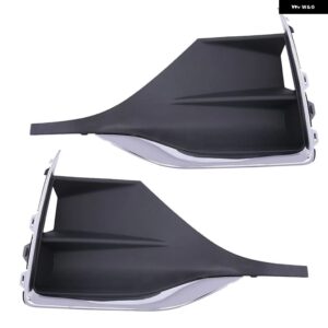 BUICK ENCORE GX 2020-2022 フロントバンパー フォグライト ランプフレームカバー フォグライト フォグランプ クロームトリムキャップフード蓋ベゼル - Left and Right