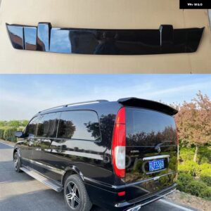 ベンツ ヴィト ヴィアーノ W639 スポイラー トップ ウイング ヴィト/ミクスト MPV テール バイ プライマー カラー スポイラー リア ウイング スポイラー - Carbon fiber patter