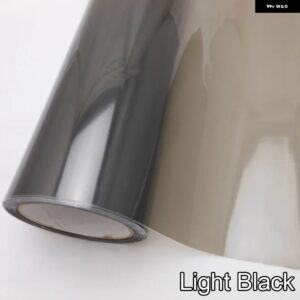 スモークマットブラック ヘッドライト フィルムティント テールライト フォグライト ビニールフィルム ヘッドライト リアランプティント