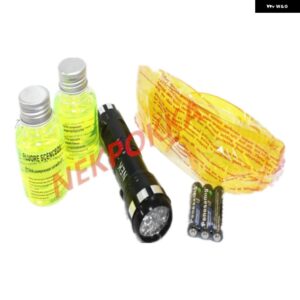 自動車エアコンシステムの UV 紫外線ランプのリーク検出 エアコン A/C システムのリークテスト検出器キット - A complete UV suit