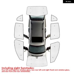 サイドウィンドウサンシェード シュコダ コディアック 2018 NS7 2016 2022 フロントガラス 日焼け防止バイザーカバー 2017 2019 2020 - All Sunshades