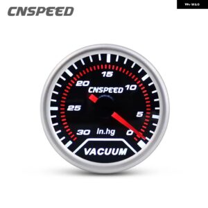 2インチ 52MM ターボブーストゲージバー PSI 水温ゲージセンサー油温オイルプレスメーター 電圧計タコメーター - Vacuum gauge