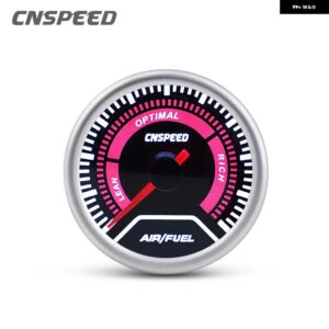 2インチ 52MM ターボブーストゲージバー PSI 水温ゲージセンサー油温オイルプレスメーター 電圧計タコメーター - Air fuel ratio gauge