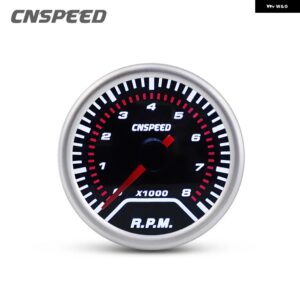 2インチ 52MM ターボブーストゲージバー PSI 水温ゲージセンサー油温オイルプレスメーター 電圧計タコメーター - Tachometer Rpm Gauge
