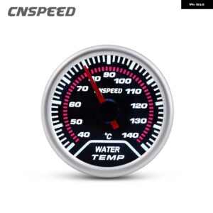 2インチ 52MM ターボブーストゲージバー PSI 水温ゲージセンサー油温オイルプレスメーター 電圧計タコメーター - Water temp gauge