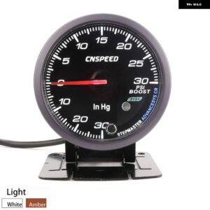 2.5インチ 60MM オートゲージ油圧水温油温電圧ターボブースト排気ガス温度ゲージカーメーター - Boost gauge psi