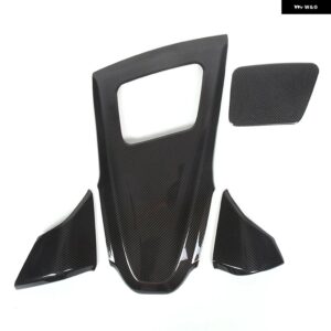 ABS カーボンコルベット C8 クーペ Z51 2020-2023 インテリア ダッシュボード 装飾 カバー ステッカー - carbon fiber