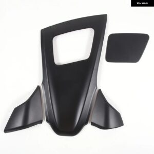 ABS カーボンコルベット C8 クーペ Z51 2020-2023 インテリア ダッシュボード 装飾 カバー ステッカー - Matte black