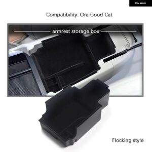 ORA GOOD CAT HAOMAO ファンキーキャット 2020 2023 2021 2022 アームレスト収納ボックス センター植毛オーガナイザーコンテナ - Flocking style