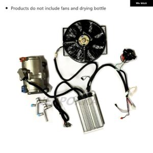 電動エアコン コンプレッサー 12V 24V あらゆる車両に適用電動 コンプレッサー 12V 24V 48V 60V 72V 96V - 12V