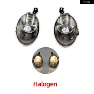 LED フォグランプ ハロゲンランプ VW ゴルフ 6 MK6 2009-2013 ジェッタ 6 キャディ 2K トゥーラン ティグアン 2011-2016 フォグランプ フォグライト - Pair halogen lamp