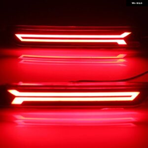 スズキ ERTIGA CIAZ VITARA S-CROSS SX4 スプラッシュカー LED ブレーキライトリアバンパー ランプリフレクターブレ - 2 Functions