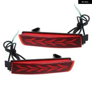 点滅 1セット LED リフレクターランプリア フォグランプ バンパー ライトブレーキライトインフィニティ FX35 FX37 FX50 2009-13 - Model C