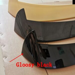 セアト レオン MK3 5F FR スタイル ハッチバック 5 ドア 2012 -2020 ABS 材質リア スポイラー リップ トランク ウィング 3 ドアではありません - Unpainted Primer