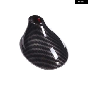 ABS カーボンパターン/ブライト フィアット 500 2010-2015 シャークフィンアンテナカバー - Carbon Fiber