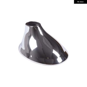 ABS カーボンパターン/ブライト フィアット 500 2010-2015 シャークフィンアンテナカバー - Bright silver