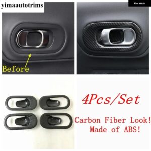 カーボン ダッシュボード フレーム/ギアノブハンドル/ステアリングホイール カバー トリムシトロエン C5 エアクロス 2018 - 2024 - Model E