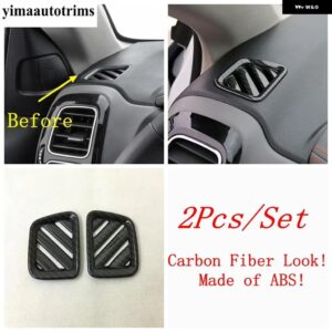 カーボン ダッシュボード フレーム/ギアノブハンドル/ステアリングホイール カバー トリムシトロエン C5 エアクロス 2018 - 2024 - Model H