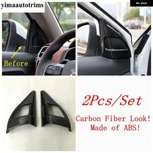 カーボン ダッシュボード フレーム/ギアノブハンドル/ステアリングホイール カバー トリムシトロエン C5 エアクロス 2018 - 2024 - Model A