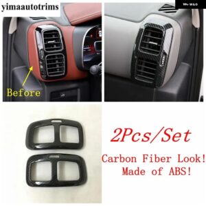 カーボン ダッシュボード フレーム/ギアノブハンドル/ステアリングホイール カバー トリムシトロエン C5 エアクロス 2018 - 2024 - Model B