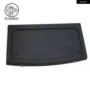 トランク カーゴカバー MG ZS 2022 2023 セキュリティシールドリアラゲッジキャリアカーテン格納式パーティションプライバシー - a