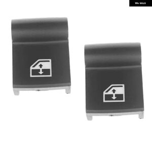 ALFA ROMEO 159 SPORTWAGON BRERA GIULIETTA FIAT 500X JEEP RENEGADE MITO ウィンドウスイッチ ボタンカバー キャップ - 2 PCS