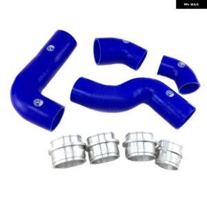 シリコンターボインタークーラーパイプホース キット VW ゴルフ MK5 MKV FSI 2.0T GT I - k8-73 blue