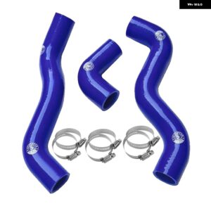 シリコンラジエターホース フィアット UNO 1.3 IE ターボ MK1 85-91 3個 - K8-134 BLUE