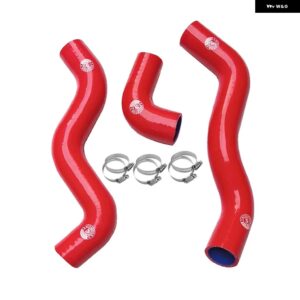 シリコンラジエターホース フィアット UNO 1.3 IE ターボ MK1 85-91 3個 - K8-134 RED