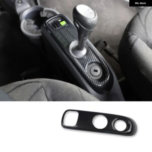 カースタイリング 装飾 カバー シェルカーボン インテリア ABS ステッカー オールドスマート 451 フォーツー - Gear lever cover