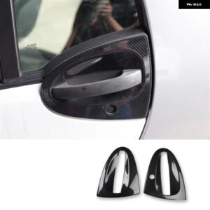 カースタイリング 装飾 カバー シェルカーボン インテリア ABS ステッカー オールドスマート 451 フォーツー - Outer door bowl