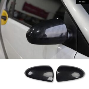 カースタイリング 装飾 カバー シェルカーボン インテリア ABS ステッカー オールドスマート 451 フォーツー - Rear View Mirror