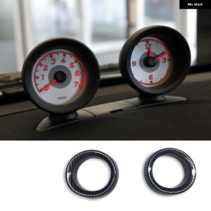 カースタイリング 装飾 カバー シェルカーボン インテリア ABS ステッカー オールドスマート 451 フォーツー - Tachometer