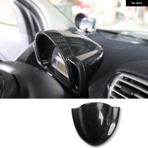 カースタイリング 装飾 カバー シェルカーボン インテリア ABS ステッカー オールドスマート 451 フォーツー - Dashboard back cover