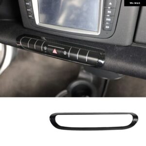 カースタイリング 装飾 カバー シェルカーボン インテリア ABS ステッカー オールドスマート 451 フォーツー - Emergency light